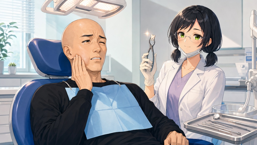 🏃ランニング💨/ 👩‍⚕️親知らず抜歯🦷 / 👼天和の祝福🀇