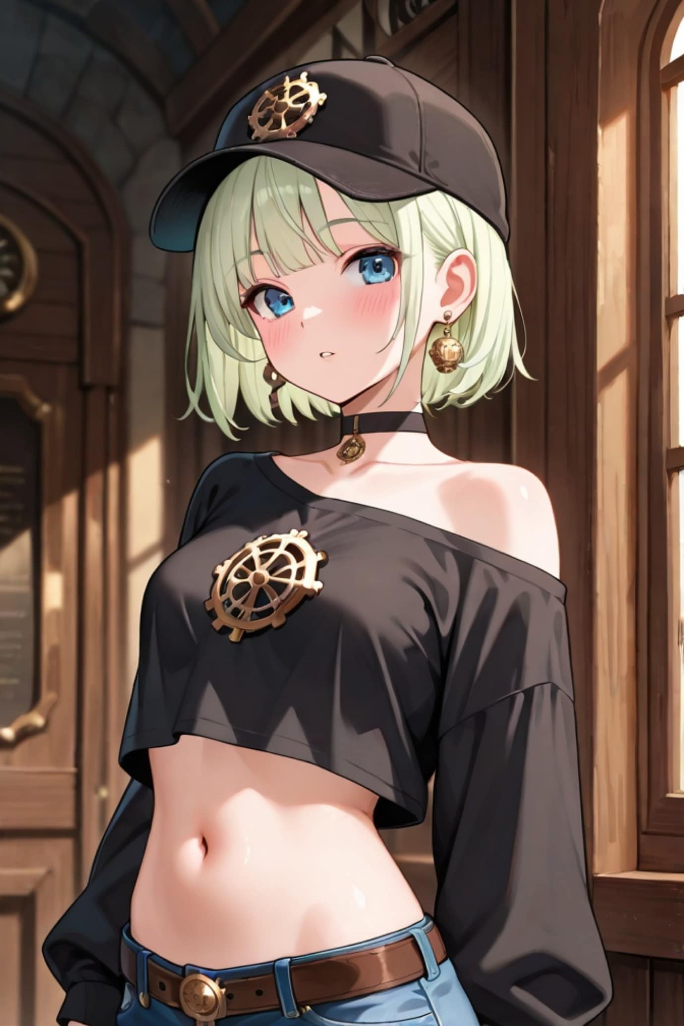 緑髪ちゃん