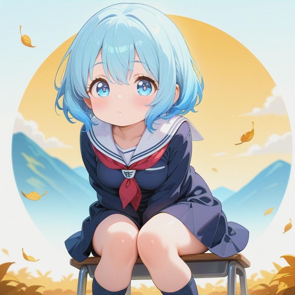 謎の触手と少女