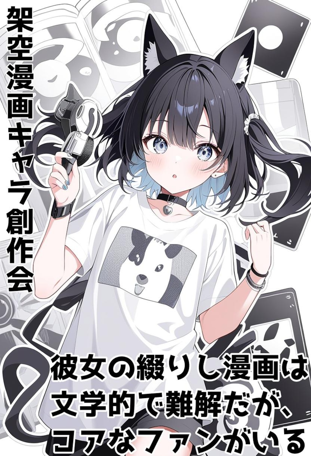 小説『架空漫画キャラ創作会』【ニャンノ世界】