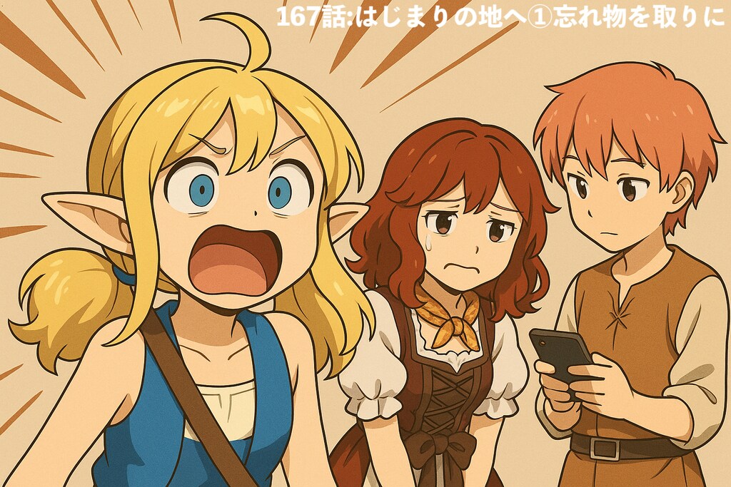 167話：はじまりの地へ①忘れ物を取りに