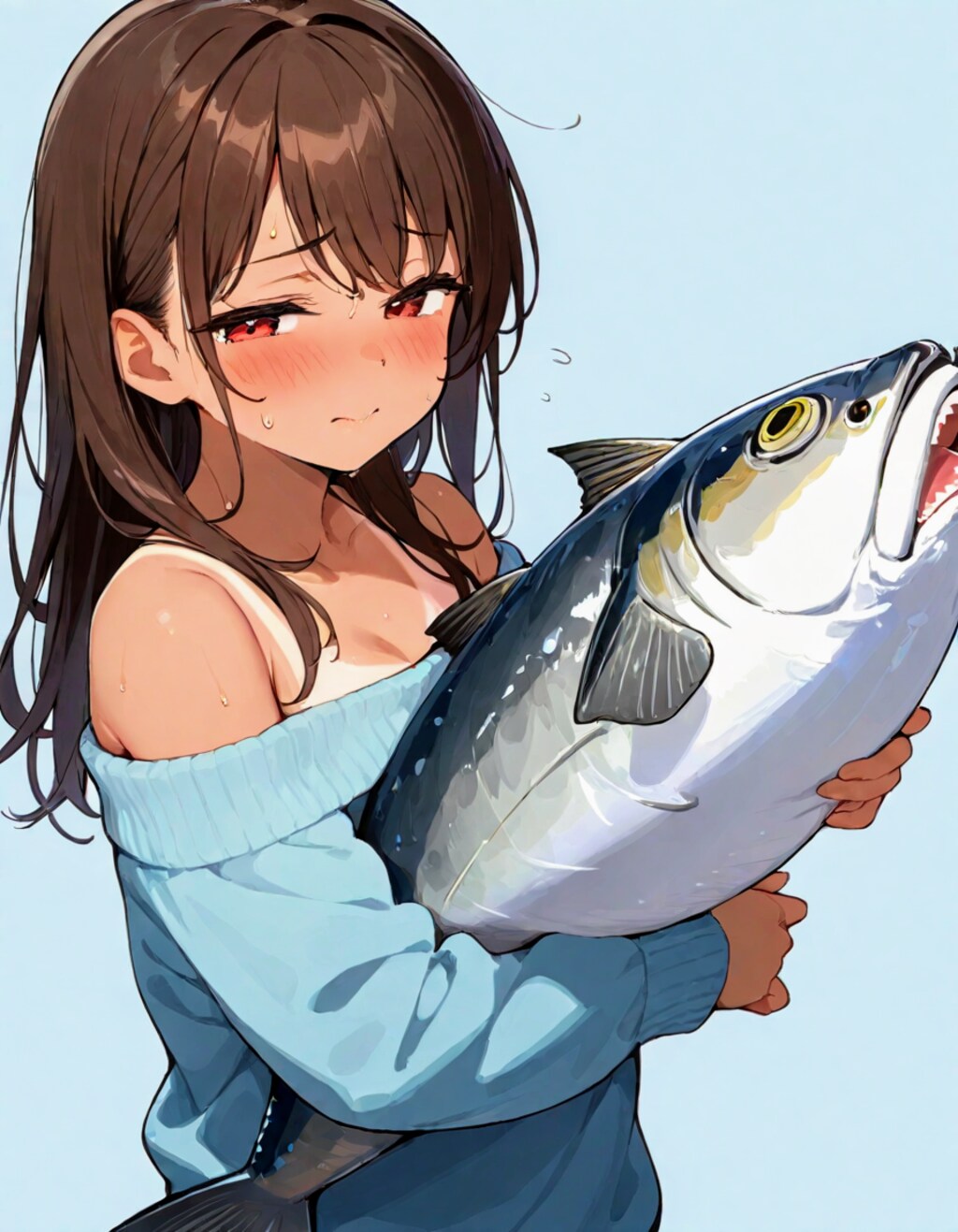おにくちゃん🍖おさかな🐟️克服編04