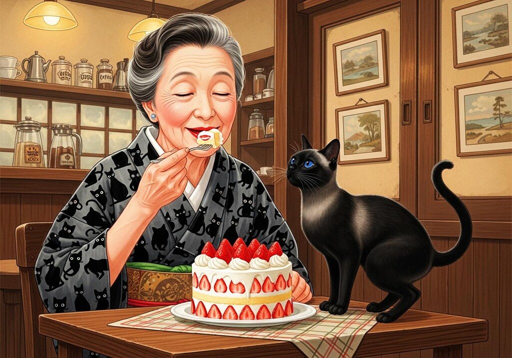 おばあちゃんたちの昼下がり