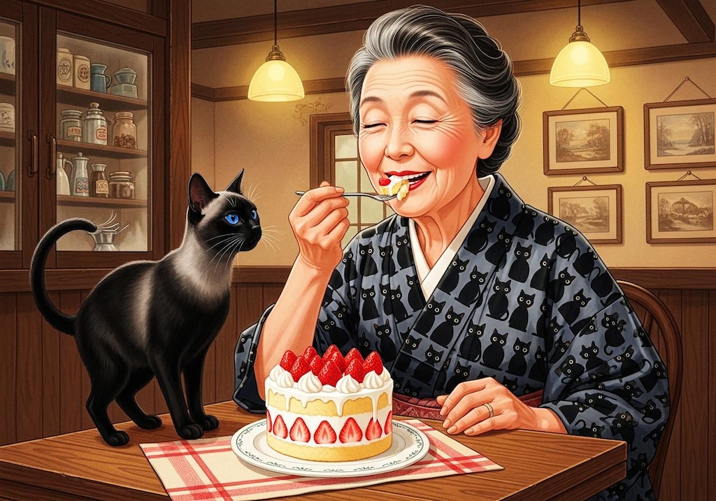 おばあちゃんたちの昼下がり