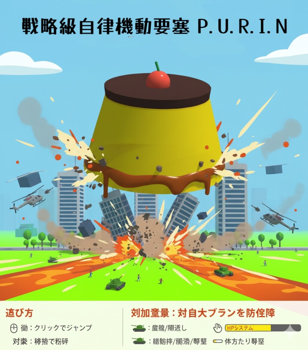 【シュミレーターあり】戦略級自律機動要塞 P.U.R.I.N