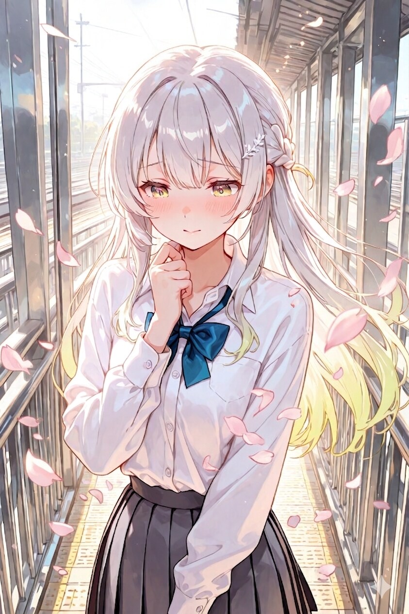 桜の花びらが舞う | の人気AIイラスト・グラビア