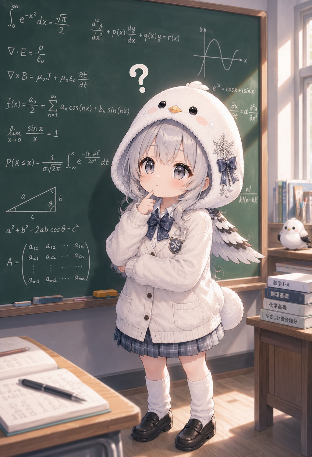 計算はニガテなシマちゃん
