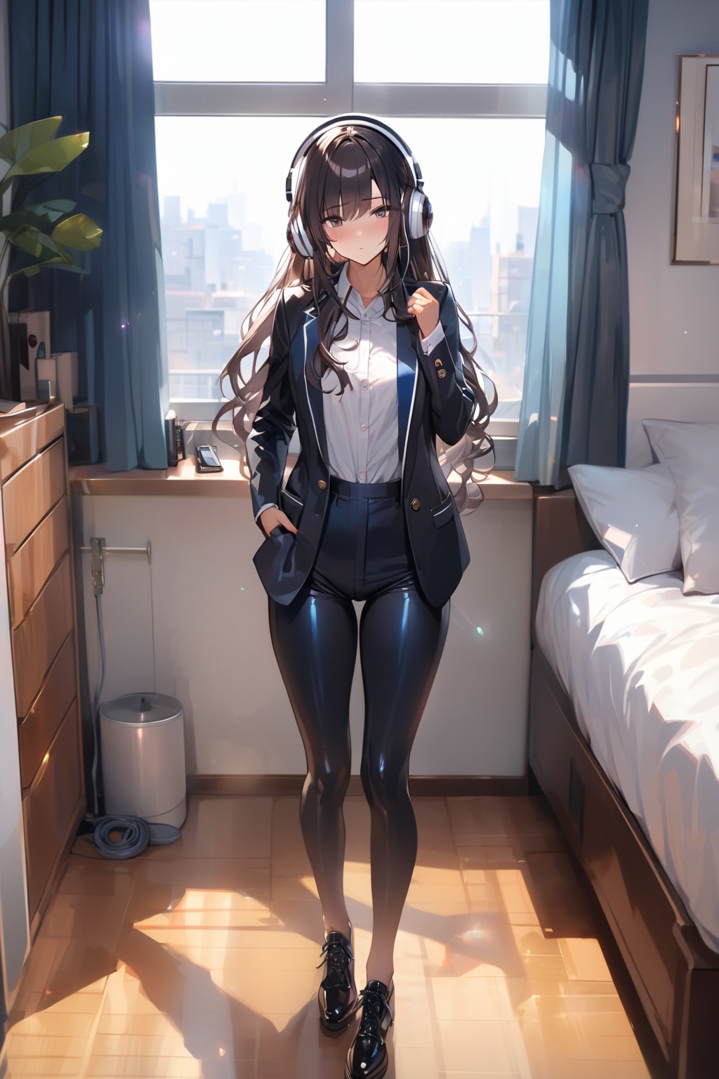 Iレスラー：桃星玲奈（ヘッドフォン）