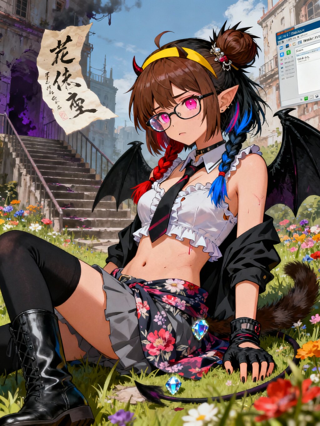 こうもり少女20251004