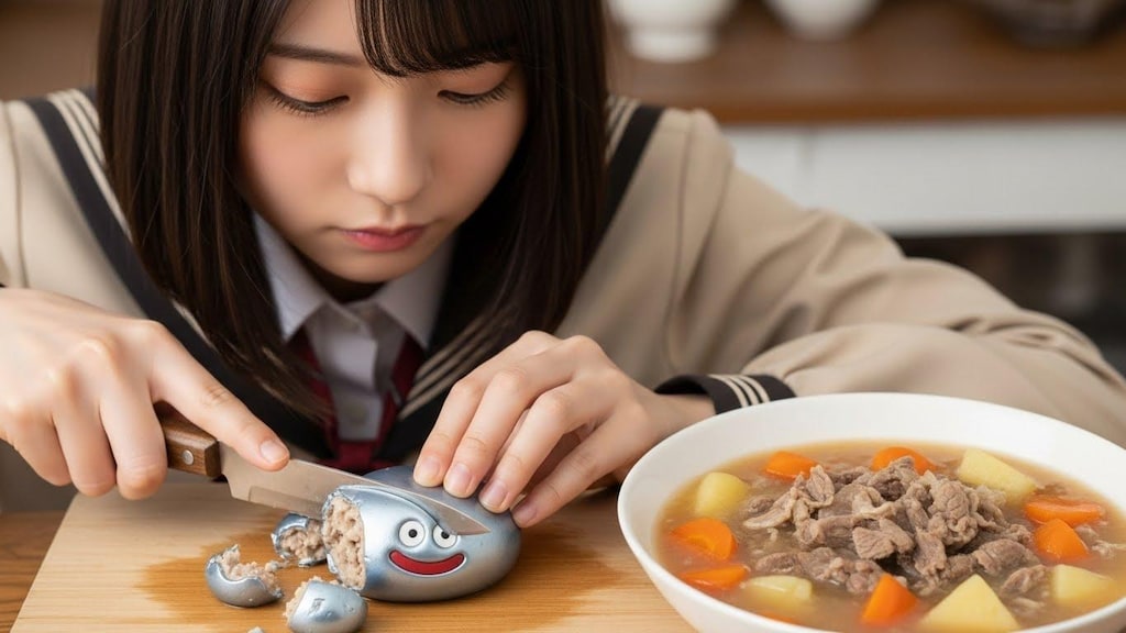 食用メタルスライム《動画のご案内･音声付き》