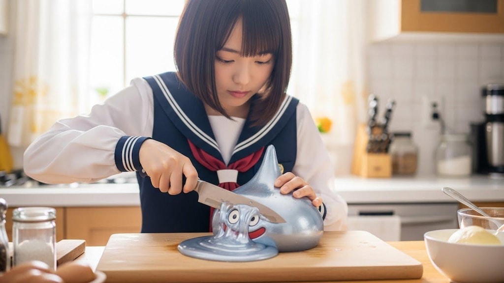 食用メタルスライム《動画のご案内･音声付き》