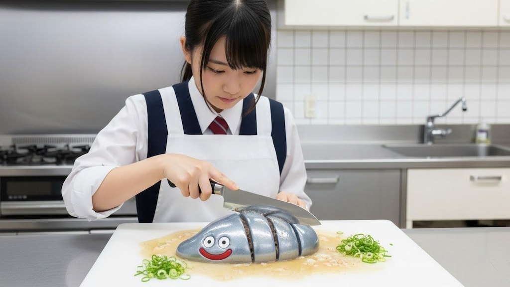 食用メタルスライム《動画のご案内･音声付き》