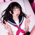清楚ちゃんのアヘ顔ダブルピース✌ 11枚目