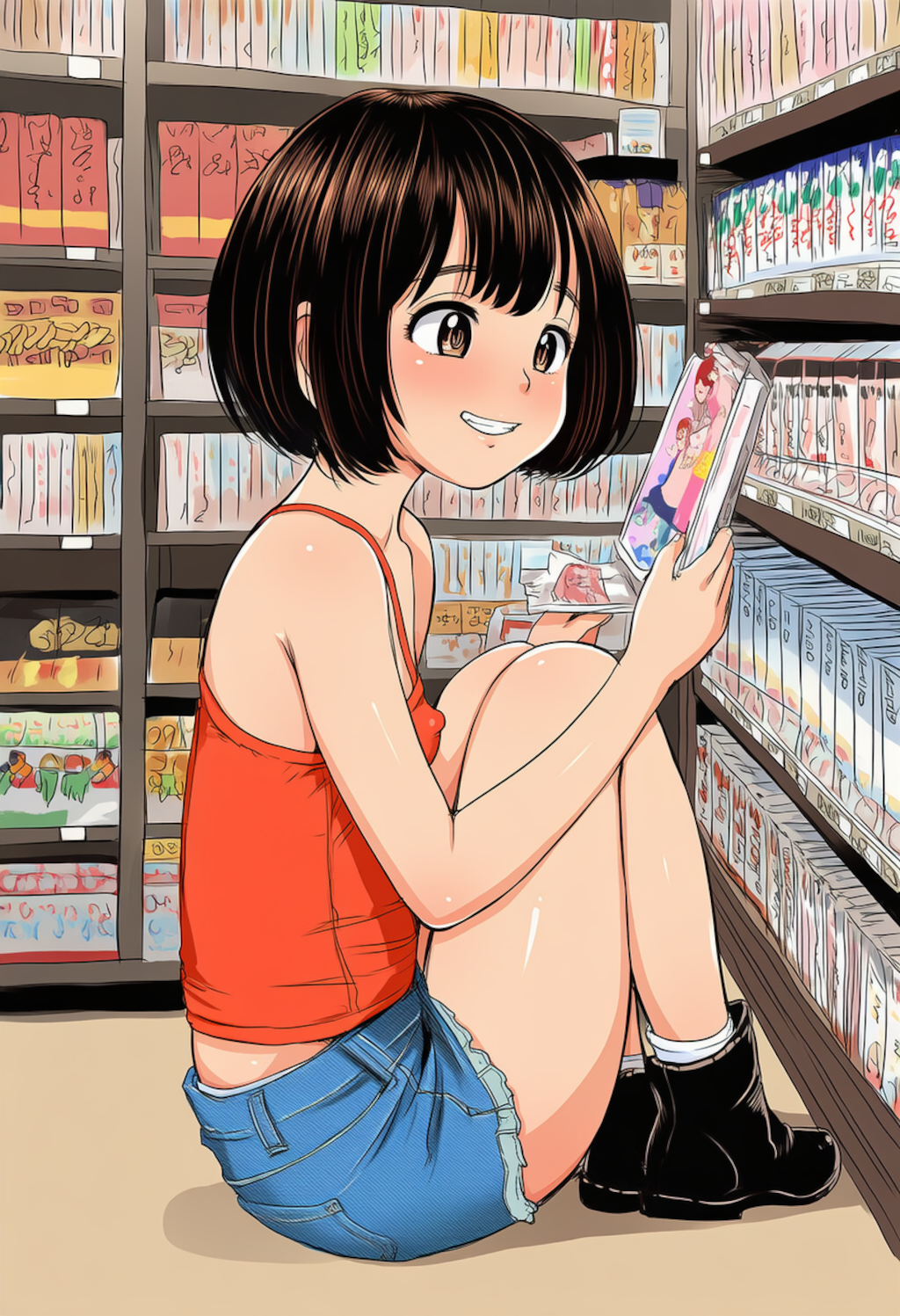 地方の本屋でありふれた光景