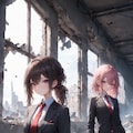廃墟でふたり 2枚目