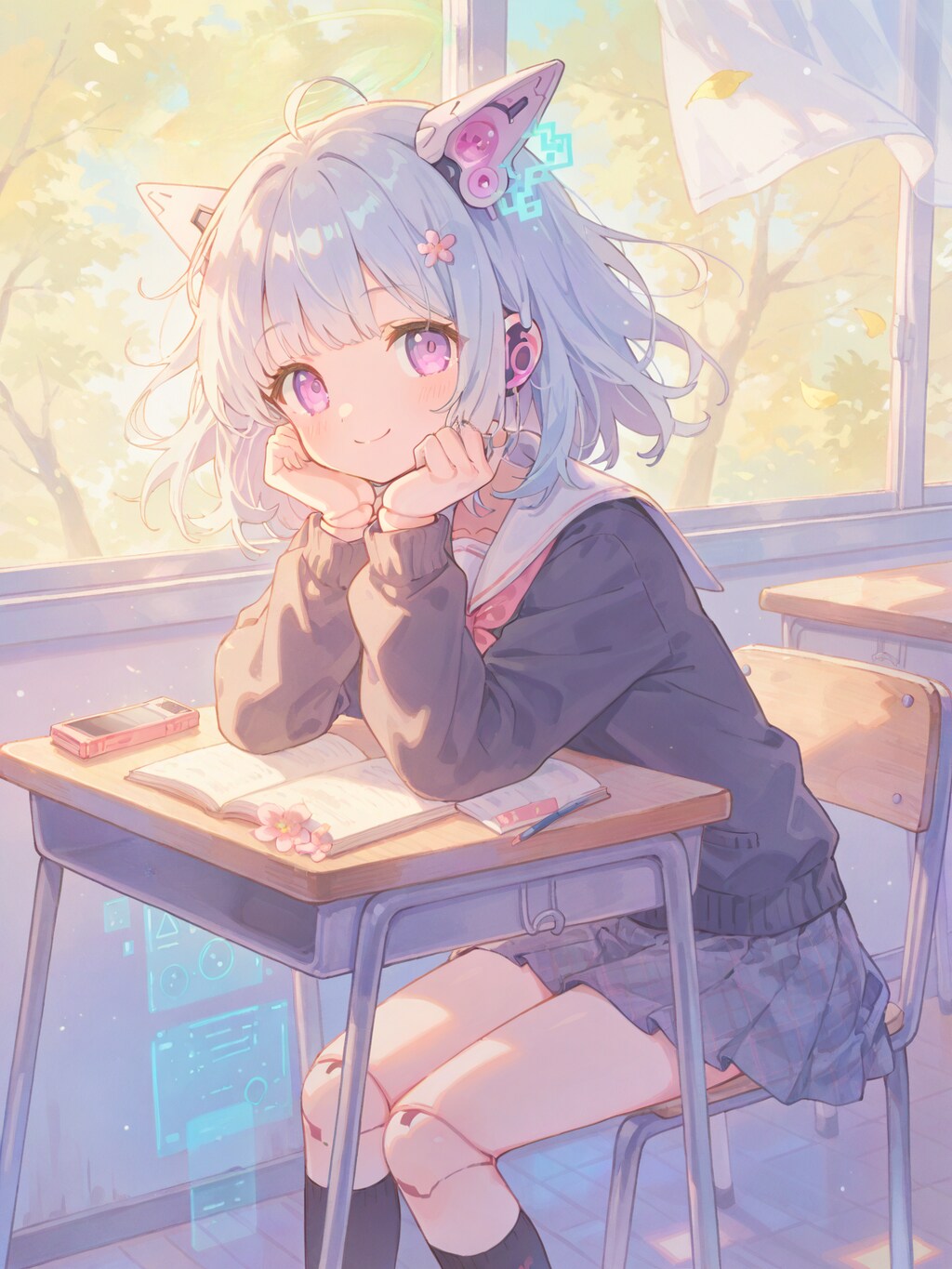 未来の教室風景