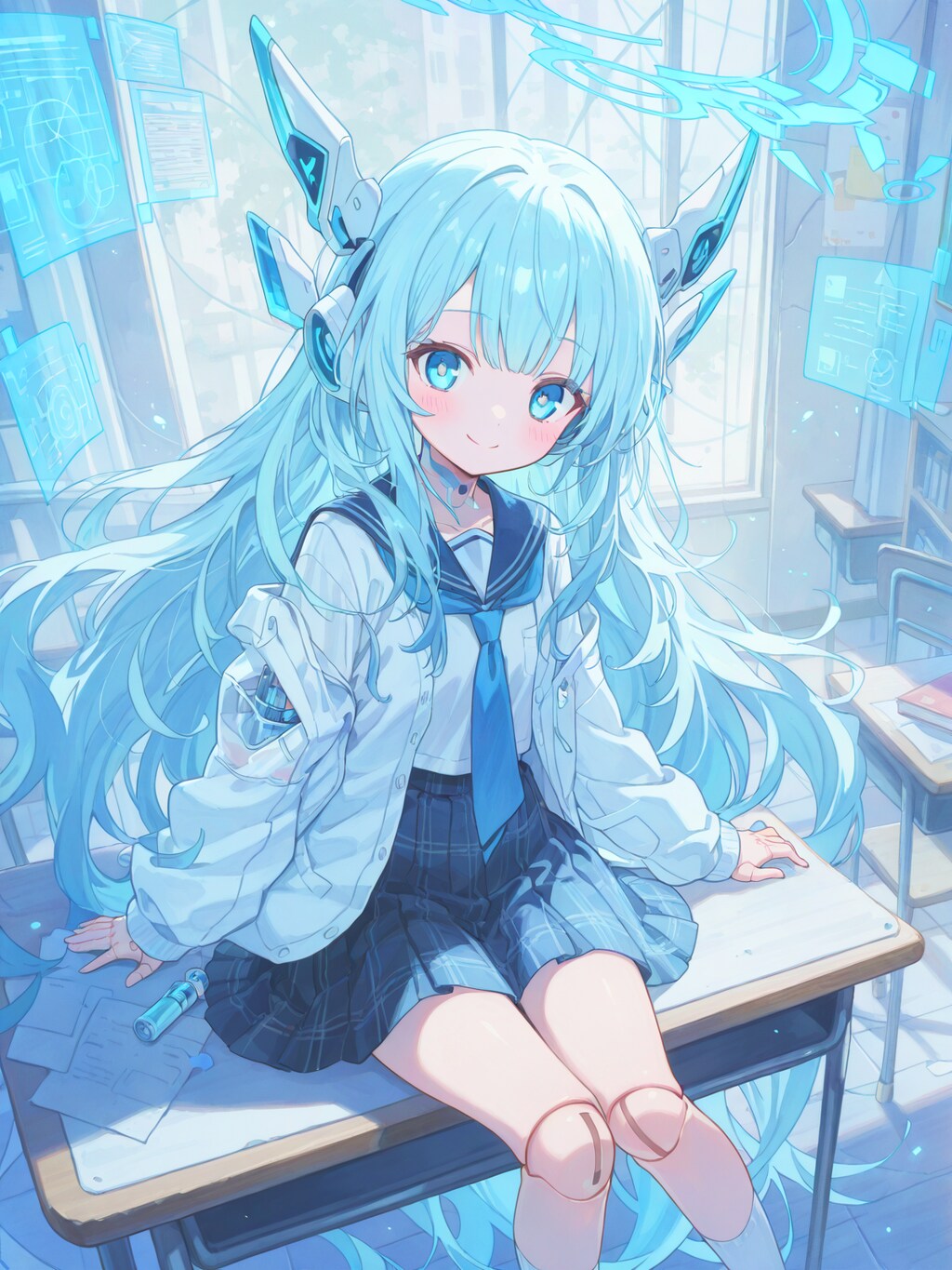 未来の教室風景