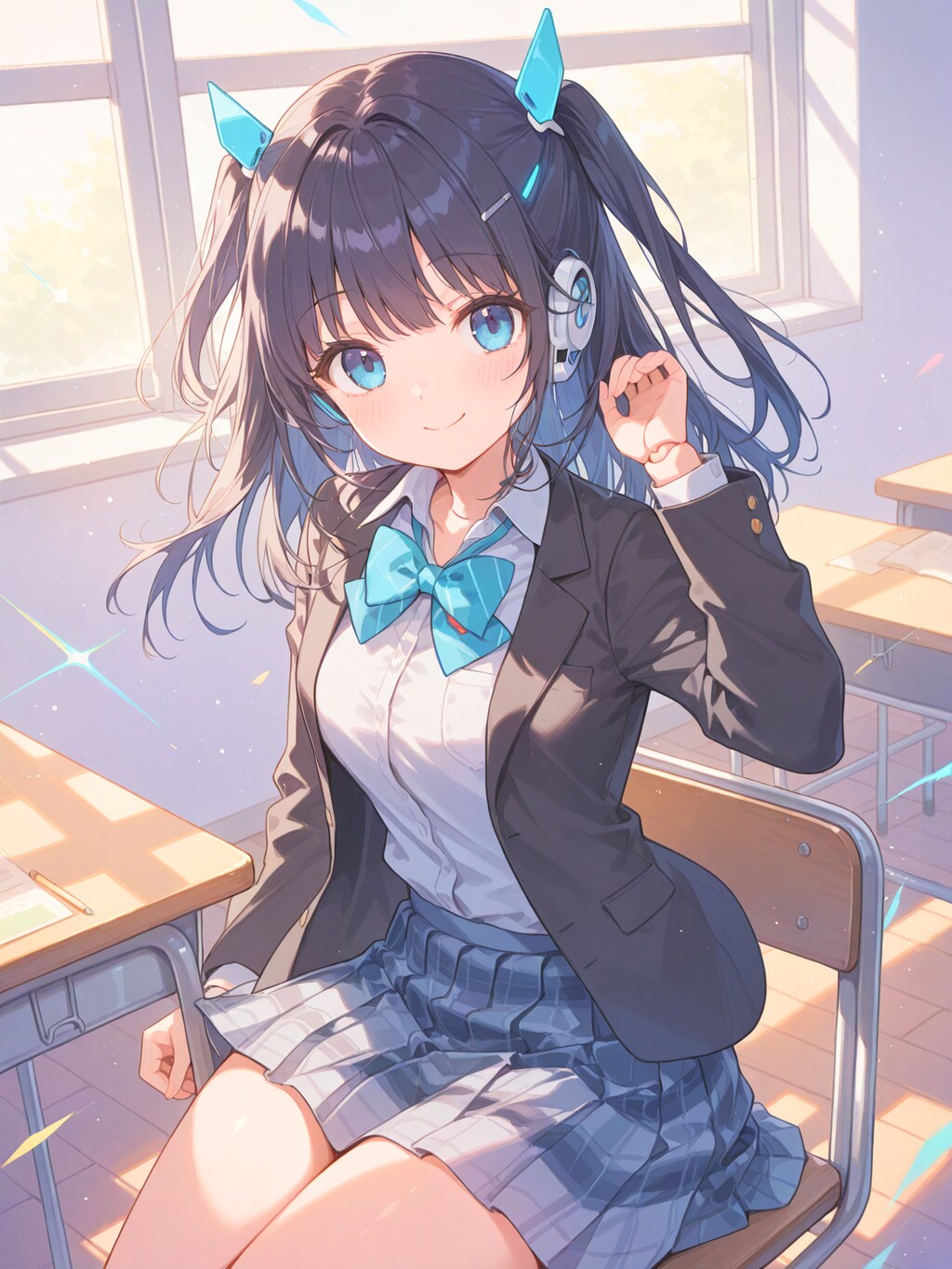 未来の教室風景