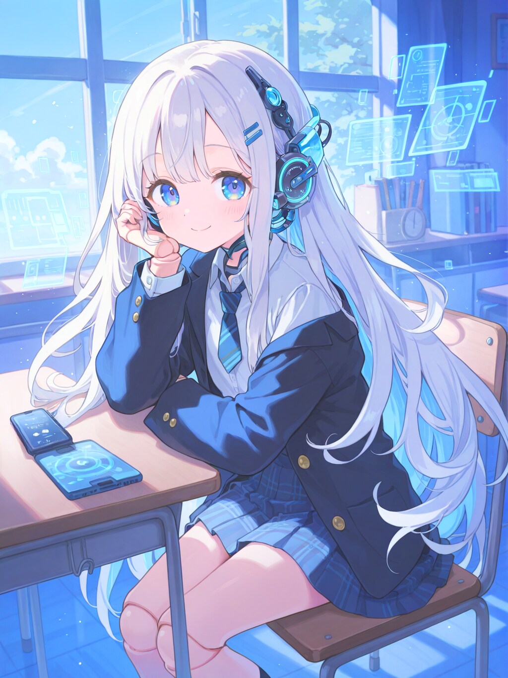 未来の教室風景