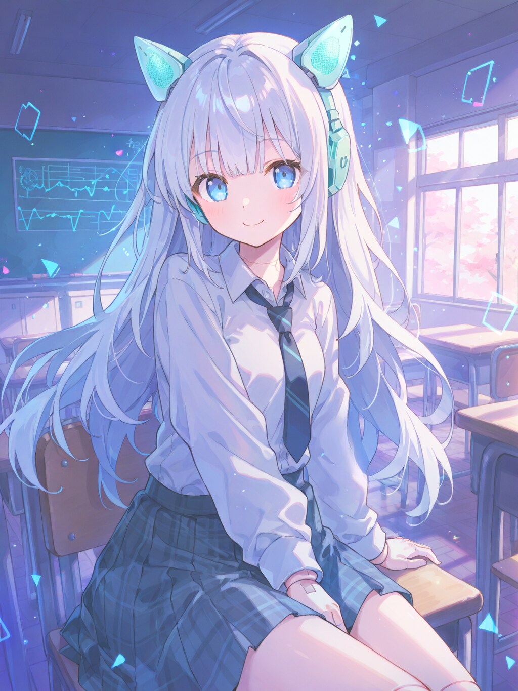 未来の教室風景