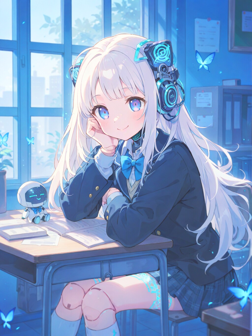 未来の教室風景