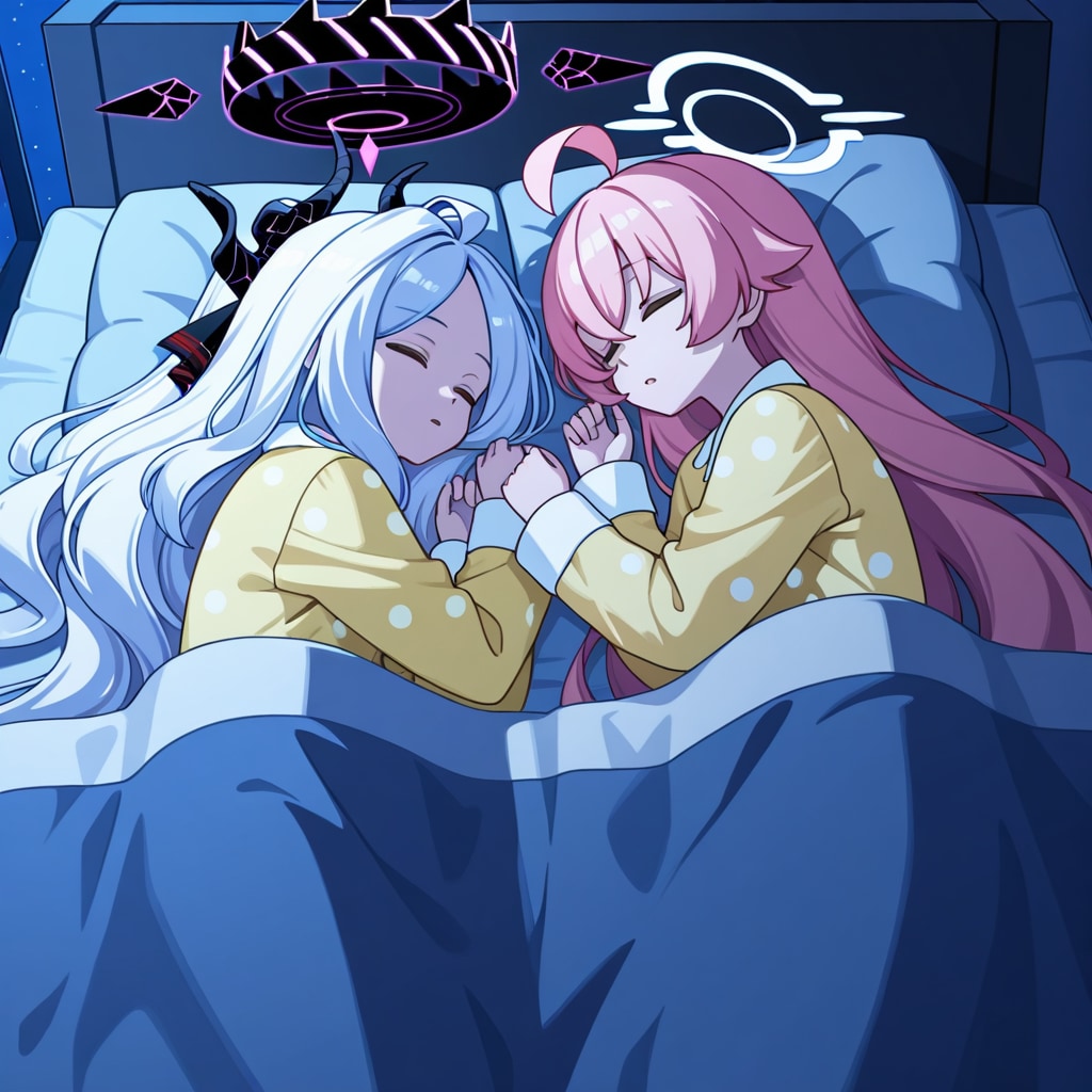 小鳥遊ホシノ&空崎ヒナ　2026.9.4 | の人気AIイラスト・グラビア