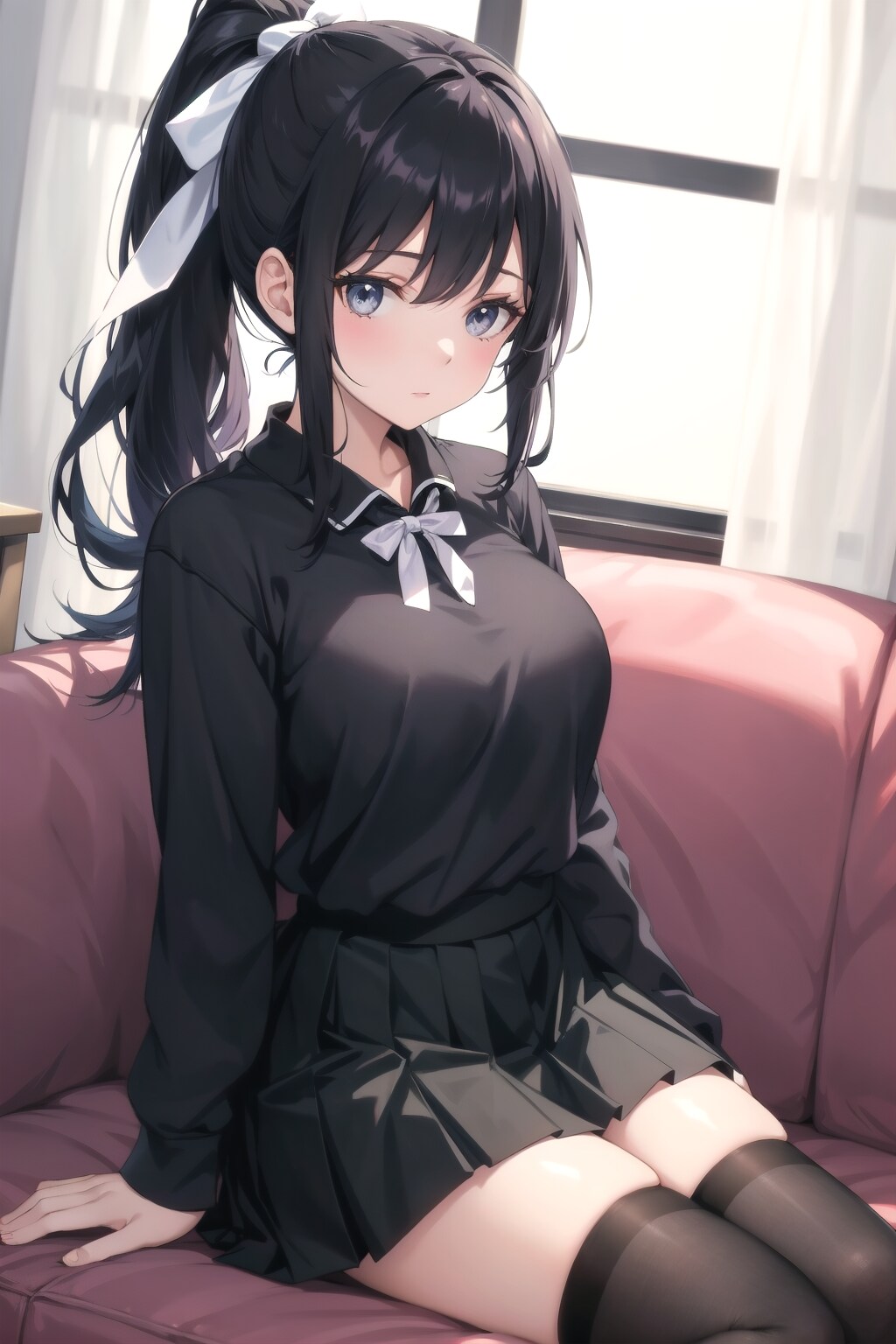 若奥様のミニスカート | の人気AIイラスト・グラビア