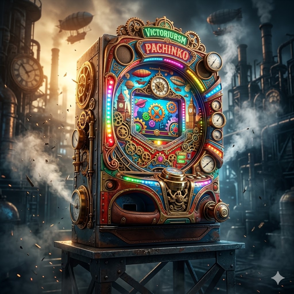 スチームパンクなパチンコ台 | の人気AIイラスト・グラビア