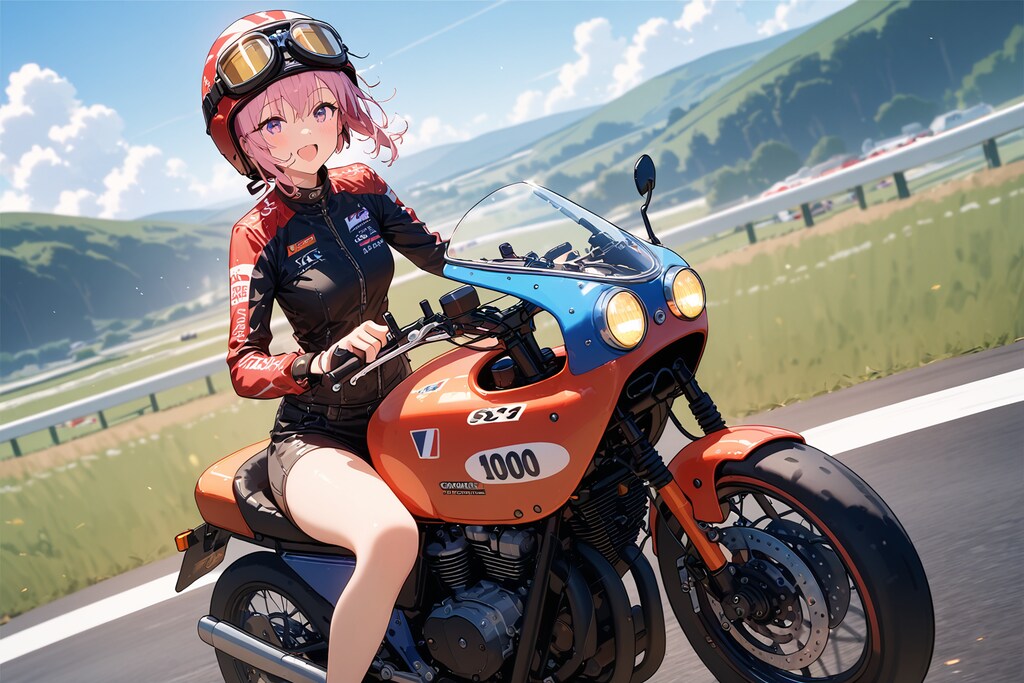 バイク好き彼女