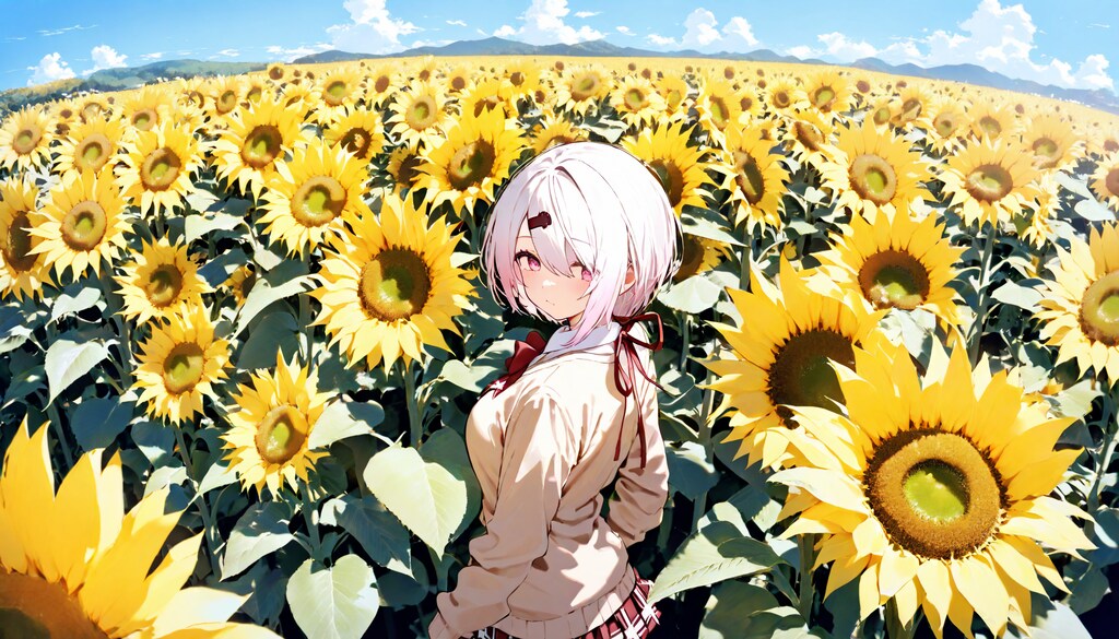 ひまわり畑 - 椎名唯香 / にじさんじ