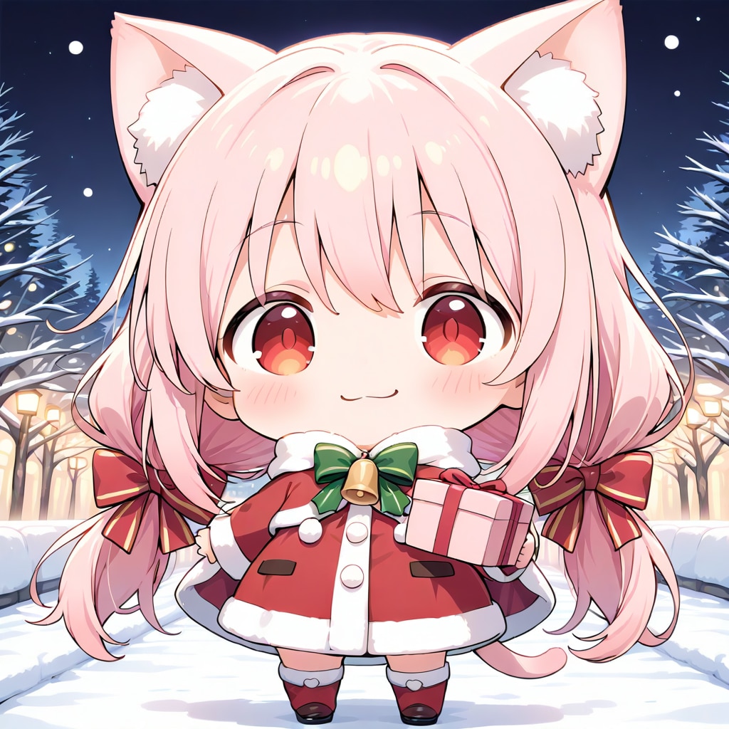 ちびサンタ | の人気AIイラスト・グラビア