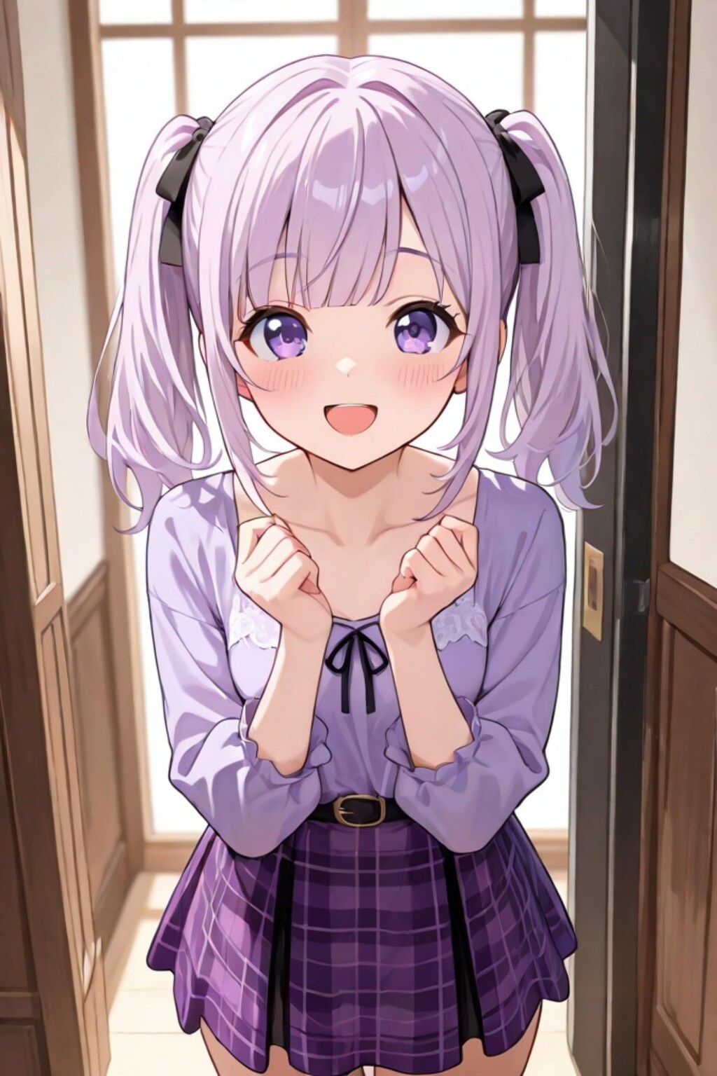 紫髪ちゃん