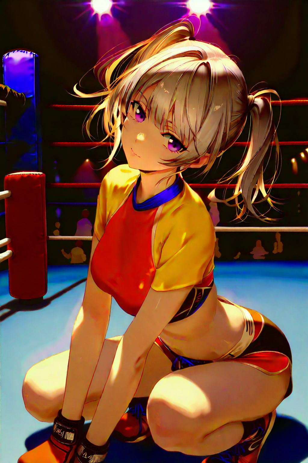 (1031)銀髪ちゃん格闘技