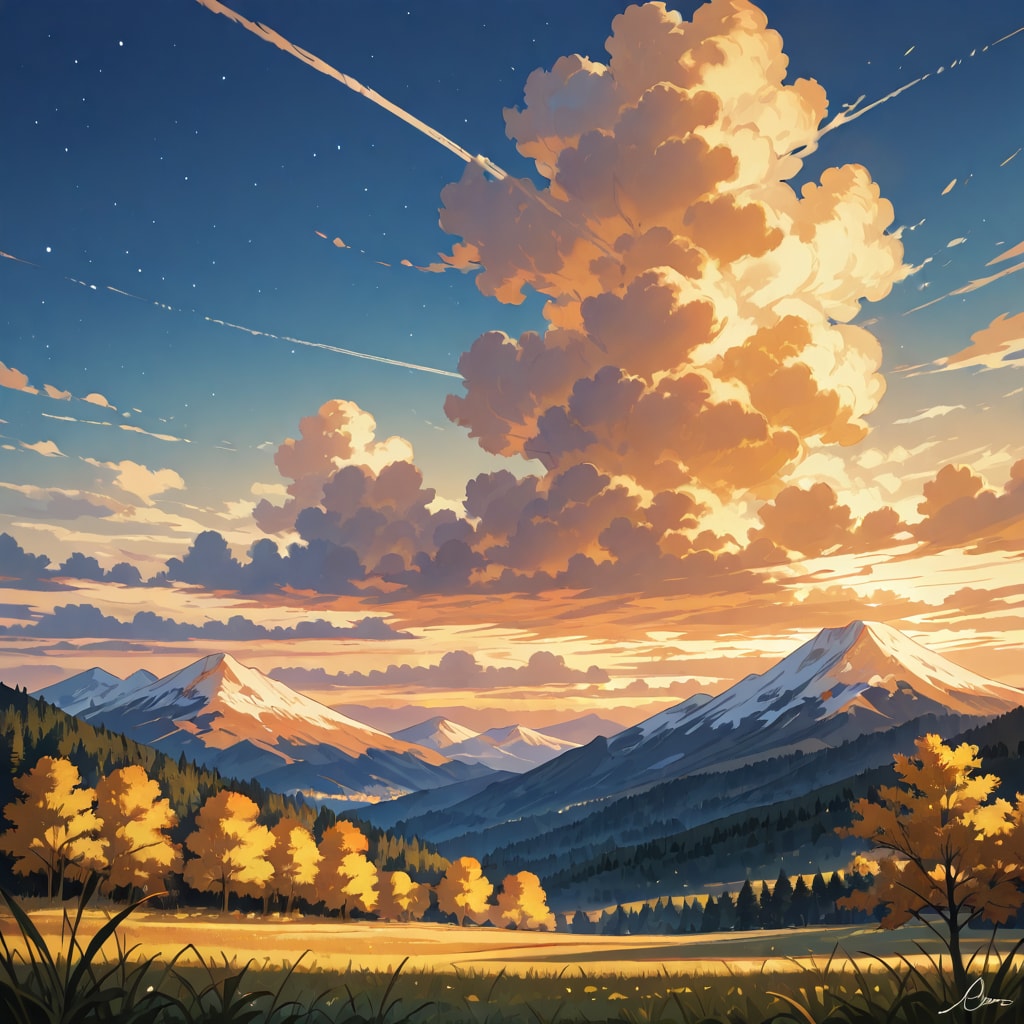 夕方