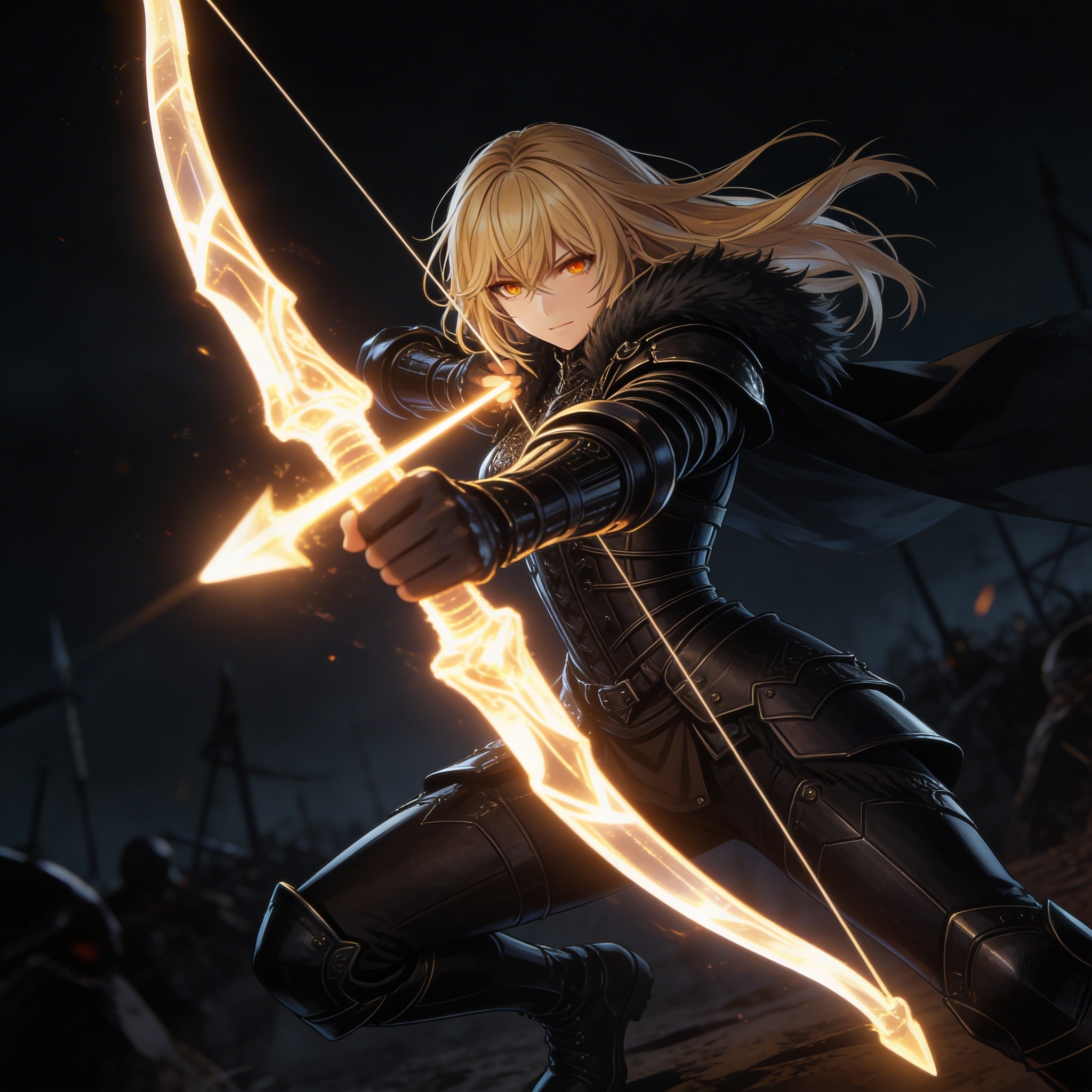 光の弓矢とエリザベス | の人気AIイラスト・グラビア