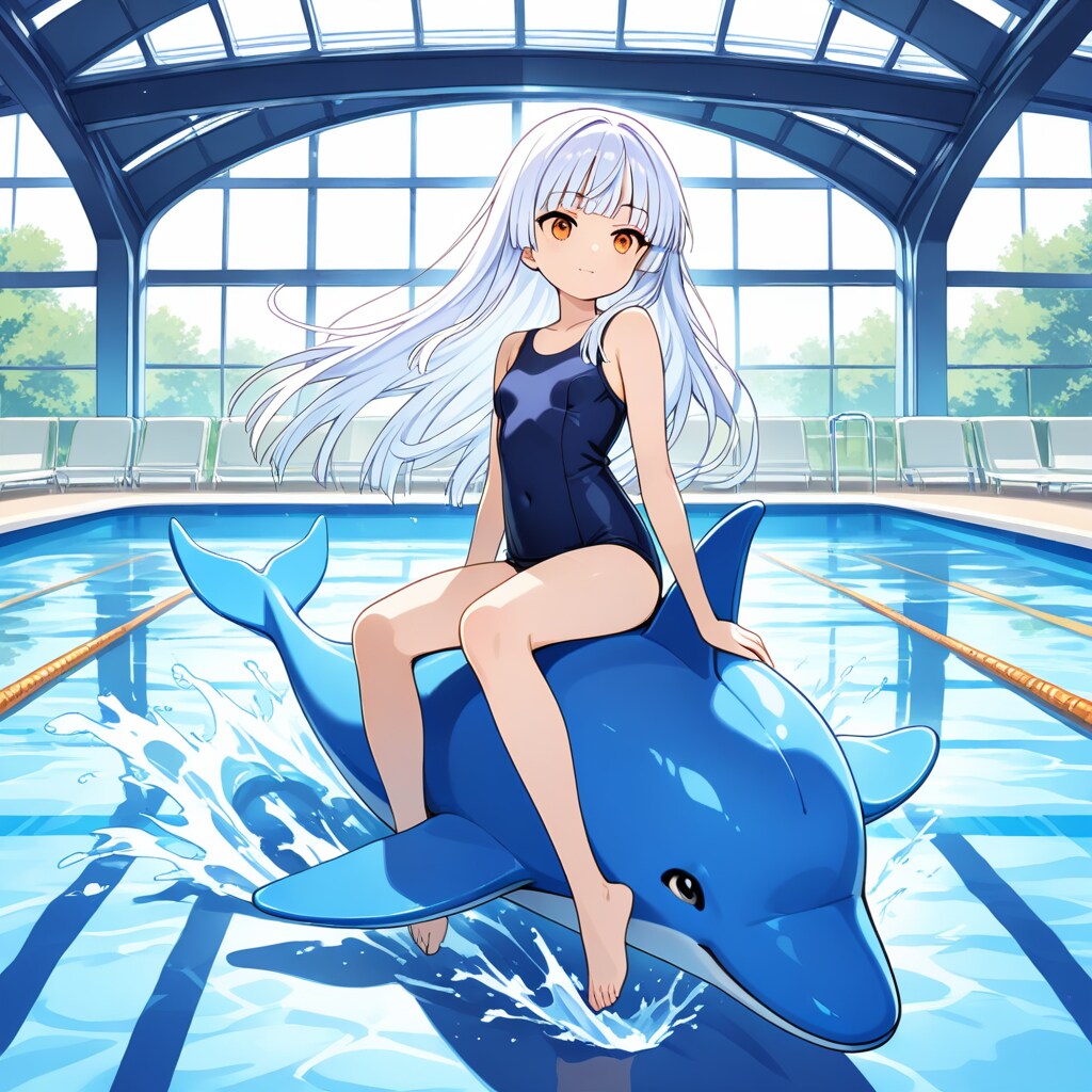 イルカの背に乗って