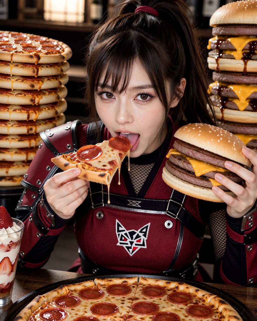 任務前の食事【Krea-2】