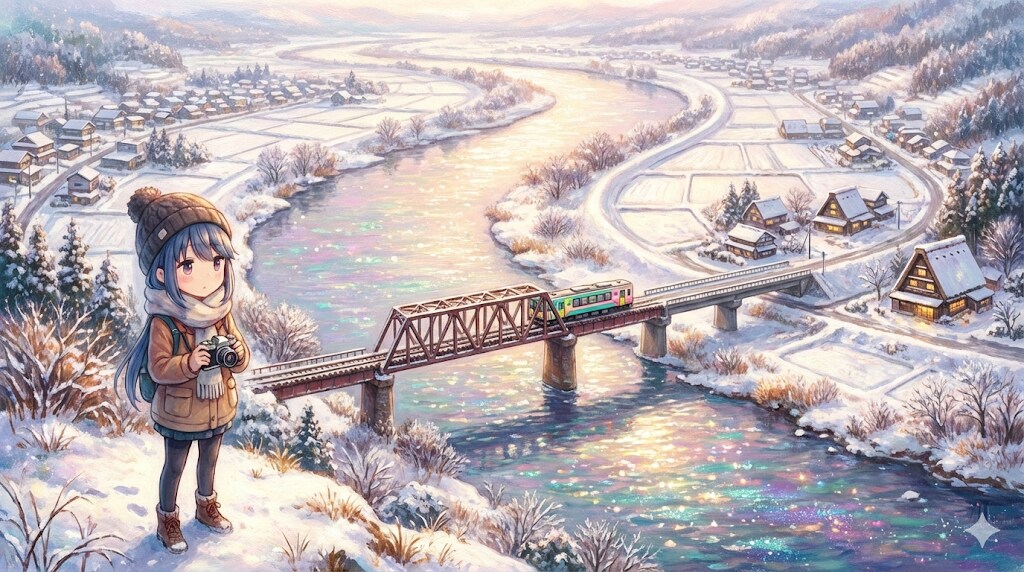 冬景色を撮る