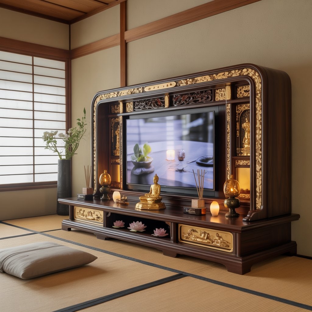 仏壇テレビ