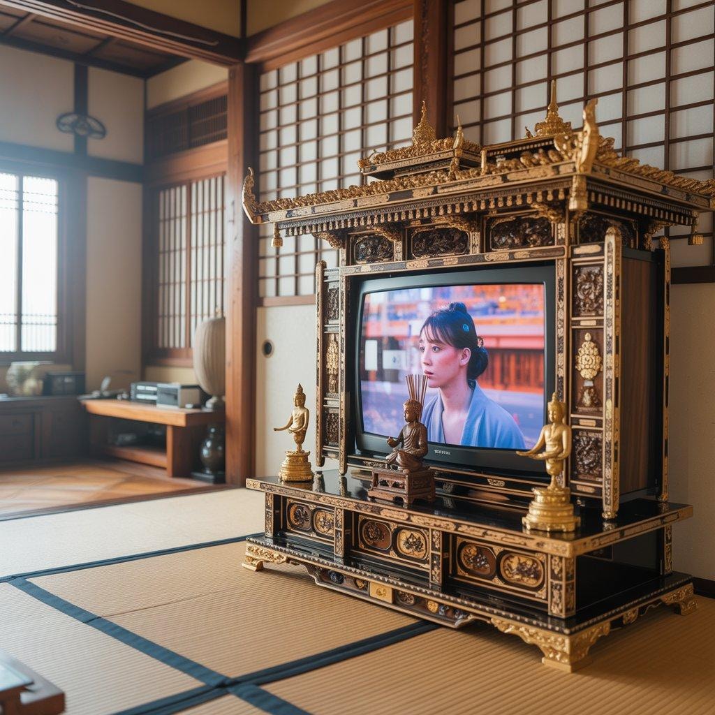 仏壇テレビ