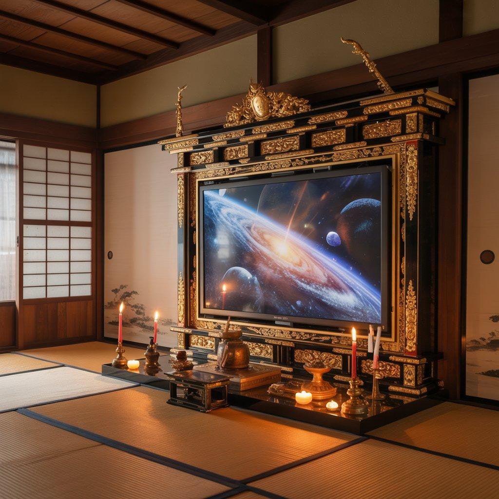 仏壇テレビ