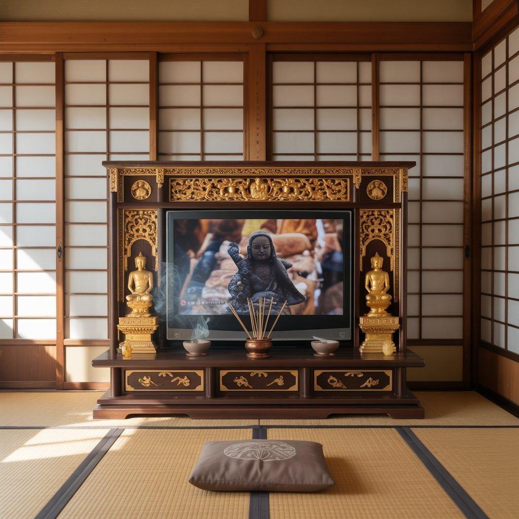 仏壇テレビ