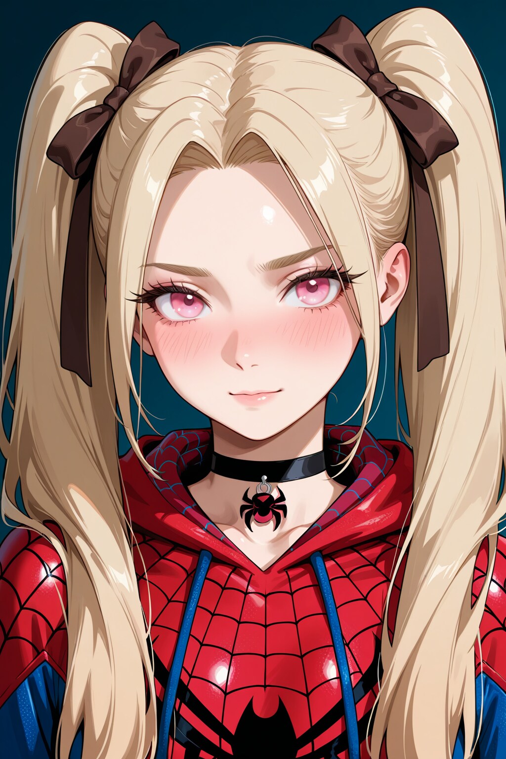 MOKA：素顔のスパイダーヒロイン❗️ | の人気AIイラスト・グラビア