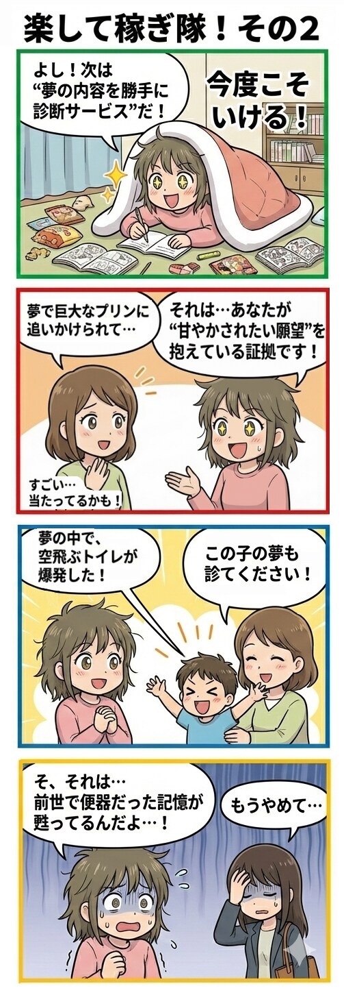 楽して稼ぎ隊！　その２ | の人気AIイラスト・グラビア