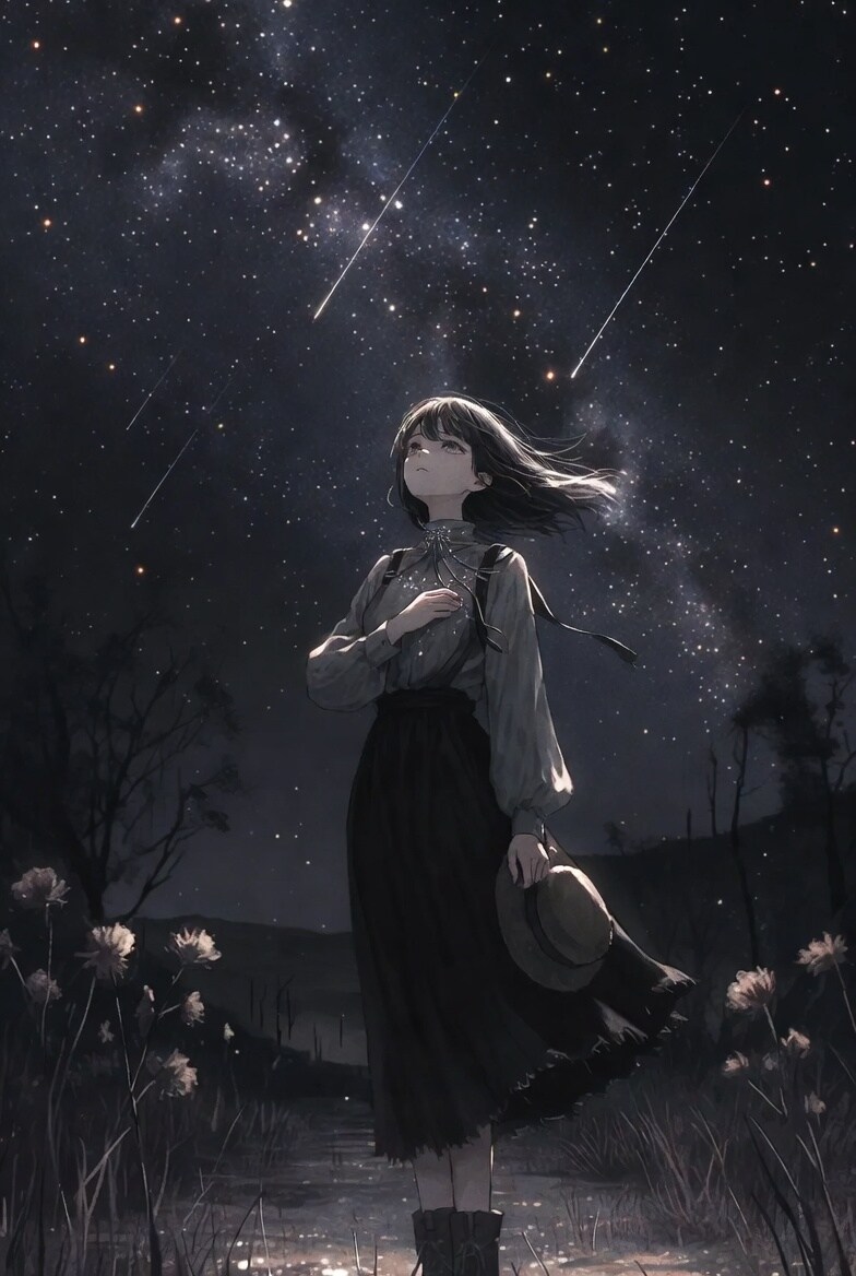 降星夜に貴方を想う | の人気AIイラスト・グラビア