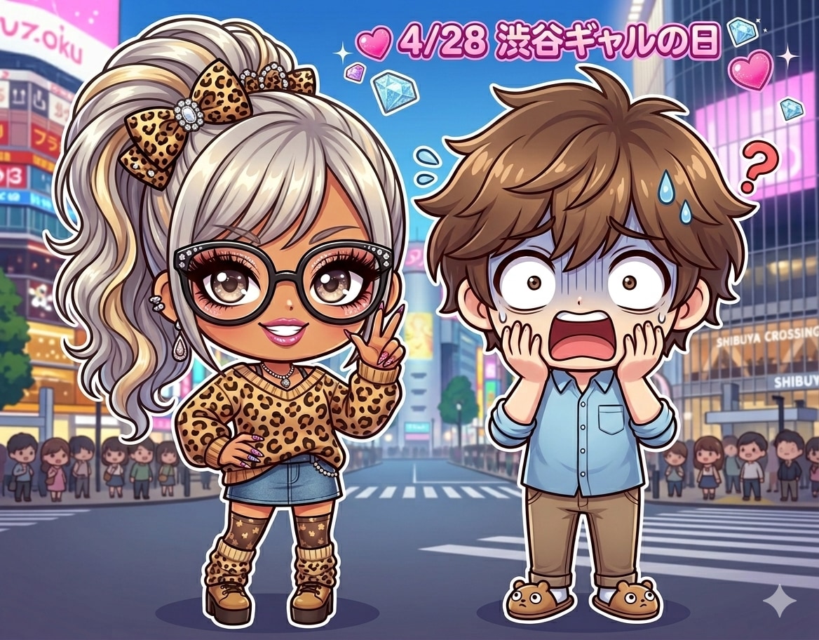 今日は「渋谷ギャルの日」 | の人気AIイラスト・グラビア