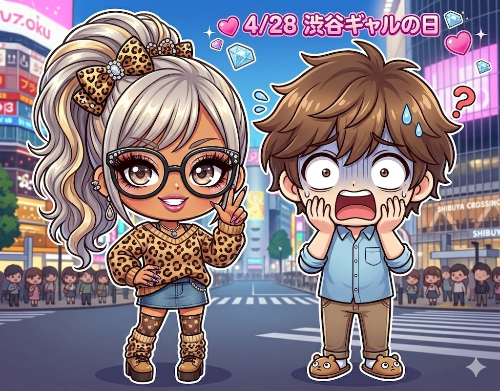今日は「渋谷ギャルの日」