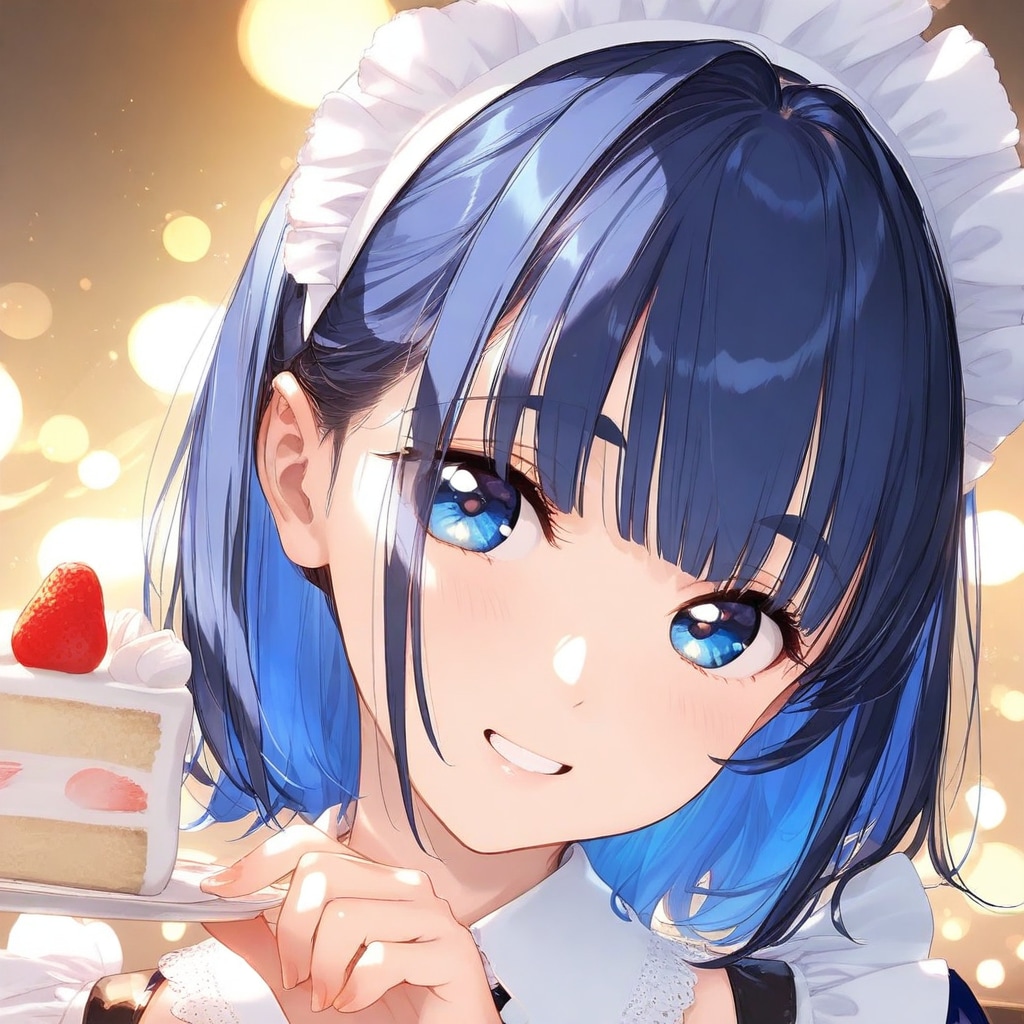 メイドさんとケーキ | の人気AIイラスト・グラビア