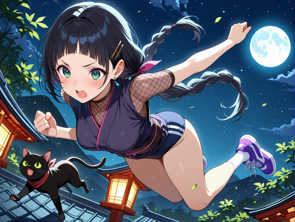 忍ルマになってもドジっ子なこよみちゃん