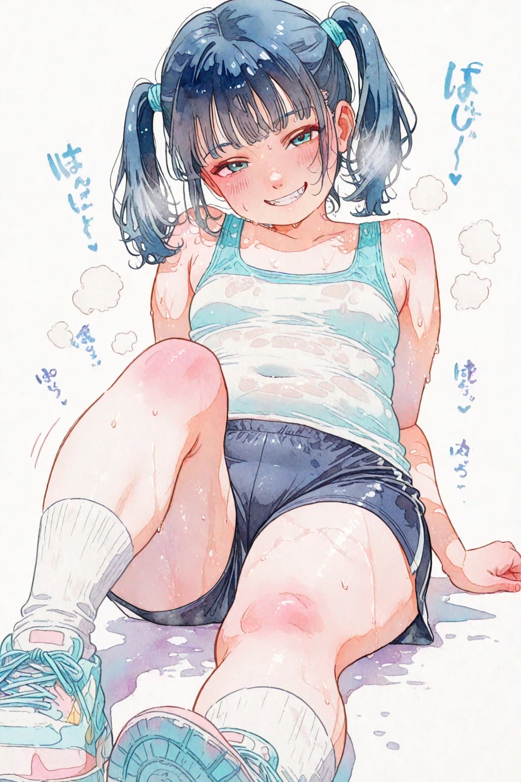 汗かきちゃんたち♥︎